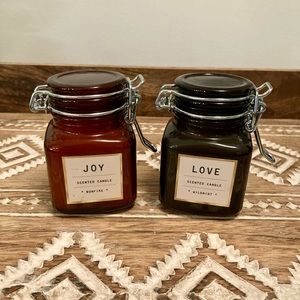 Set of 2 Mini H&M Candles